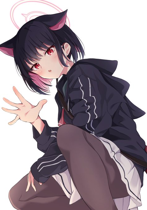 ブルアカ 手描き イラスト カズサ 中色紙サイズ ブルアカ 手描き イラスト カズサ 中色紙サイズ