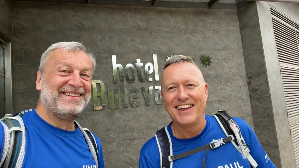 Today Paul and Simon left the city delights of Burgos and headed to Isar (via Hornillos del Camino)

They are walking to raise much needed funds for Jersey Hospice Care and ICPCN.

Follow their progress daily on simonfanning.blog

Support here bit.ly/3mZutmv