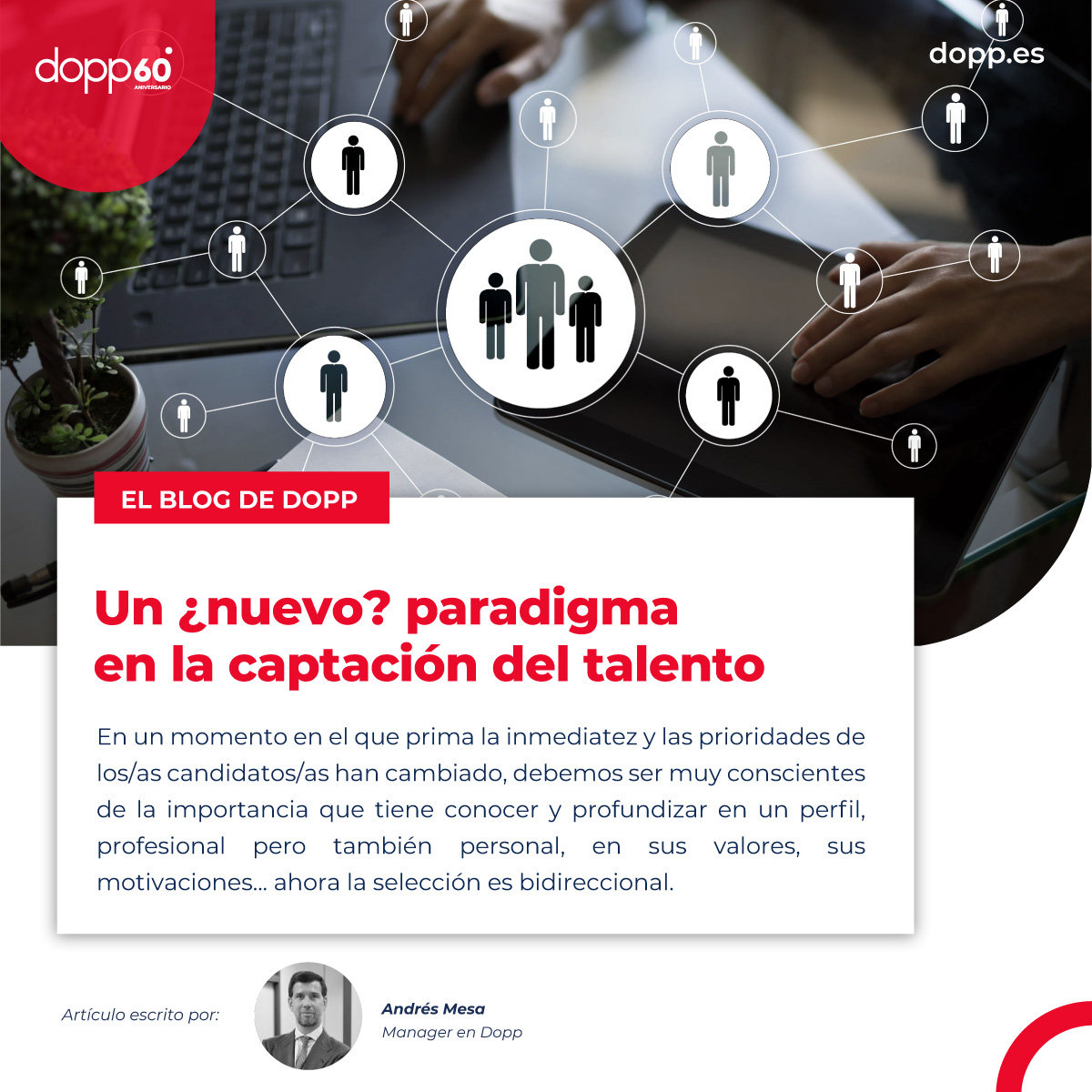 FernandoPozas's tweet photo. La escasez de #talento es uno de los principales problemas de las #empresas, por lo que hay que saber buscarlo, identificarlo, atraerlo y retenerlo. Andrés Mesa, nos cuenta en este post las #claves para conseguir encontrar ese talento necesario.
➡  https://t.co/Qqbb2Fd648 https://t.co/x2Rojq2svo