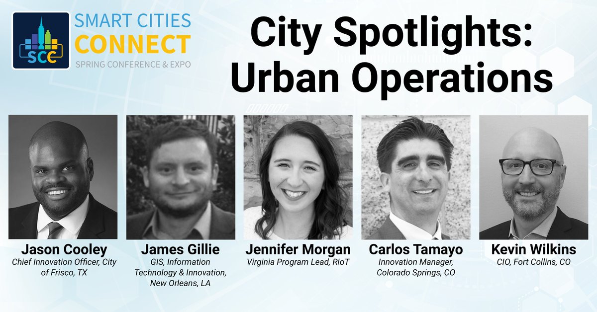 JenMorganVA's tweet photo. If you're attending @smartcityc and are looking for an awesome panel, you don't want to miss this! Thursday May 18 @ 10:00 AM! #scc23 https://t.co/DpMeCmxEpH