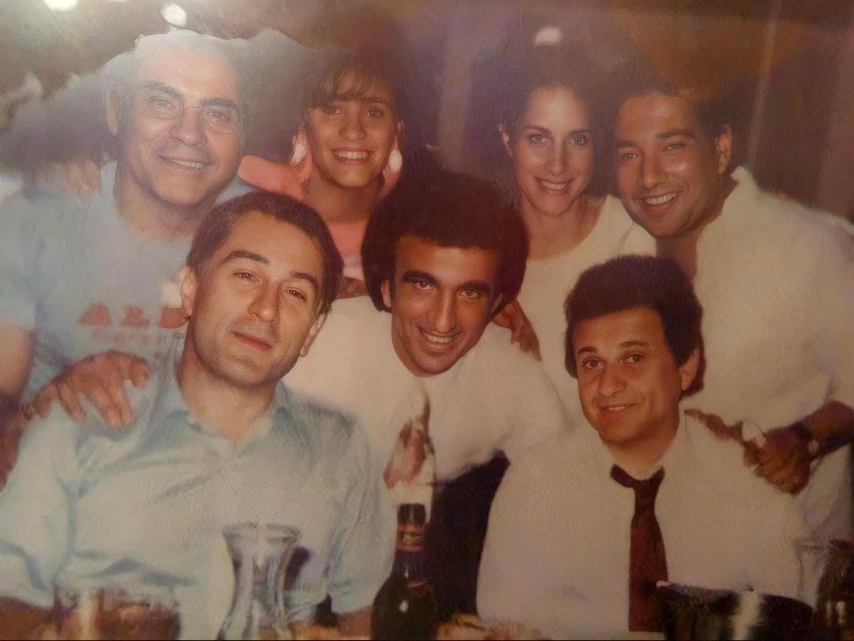 A blast from the past …

Robert De Niro, Joe Pesci and Frank Sivero take a break from filming Goodfellas and stop at Aldo's II Pizzeria in Ozone Park, NY for dinner.
