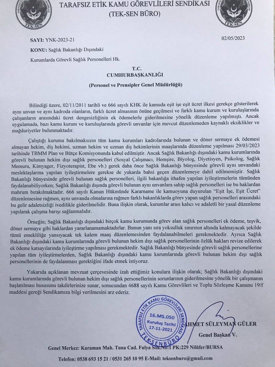 #SGKPersoneli , #adaletpersonelleri , #AFADPersoneli , #KamuEczacıları nın nasıl sesi olduysak, şimdi de @sbdcsplatform nun sesini duyurmak ve haklı taleplerini yetkili makamlara duyurmak için yanlarındayız!

#saglıkcıayrımıyapma 
#saglıkcıyıayırma
#hekimdısısaglıkcınınsesiol