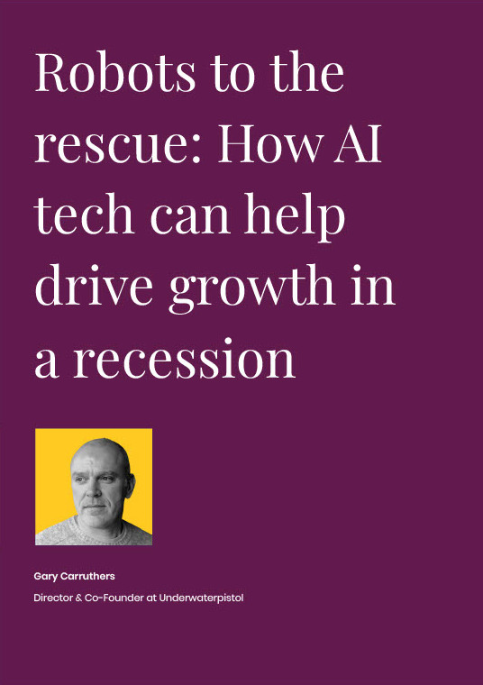 Is #AI the key to driving growth in a recession? 🤖 Learn how to harness the power of AI to deliver top-notch customer experiences (and boost sales) in <a href="/KlevuAI/">Klevu</a>'s latest ebook 👉 klevu.com/discovered/mag…