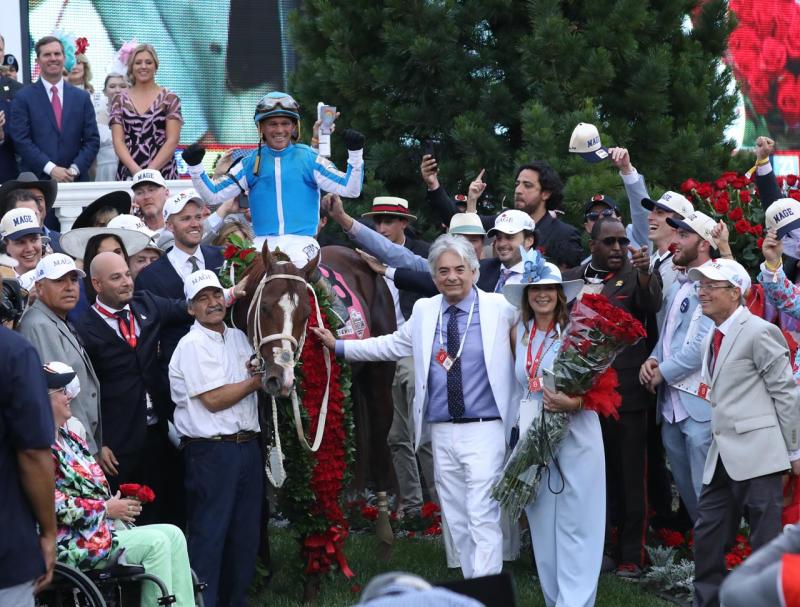 Mage conducido por los venezolanos Javier Castellano y entrenado por Gustavo Delgado, ganadores del Kentucky Derby 2023.El talento venezolano vuelven hacer historia logrando esta hazaña después de Cañonero,Gustavo Avila,Juan Arias en el Kentucky 1971.Felicidades por este triunfo!