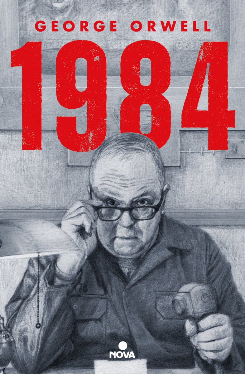 NovaCiFi's tweet photo. 💥¡Novedad!💥

El 1 de junio celebramos el 120 aniversario de George Orwell con la publicación de #1984 edición de lujo. 

Con 8 ilustraciones de Jim Burns, ganador de tres premios Hugo al mejor artista profesional y doce premios BSFA. https://t.co/kIJ4qIfsDj
