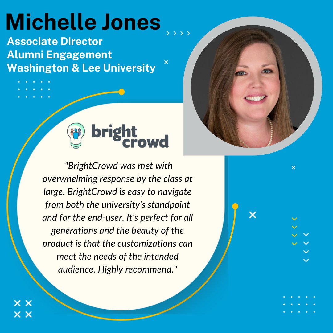 BrightCrowd's tweet photo. We're honored to support W&amp;L in re-connecting and engaging their #alumni and #students. The  1200+ pages across their books both reconnects alumni w/ their alma mater, while also providing the institution w/ invaluable data on how to further engage. #highered #fundraising https://t.co/PeSSIQDgge