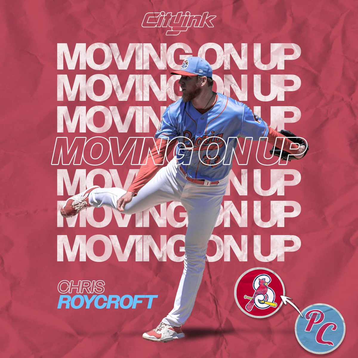 peoriachiefs's tweet photo. Congratulations to Chris Roycroft and Noah Mendlinger as they have both been recently called up to Double-A Springfield!

Treat them well, @Sgf_Cardinals 🫶 https://t.co/PcAcswQ2IO