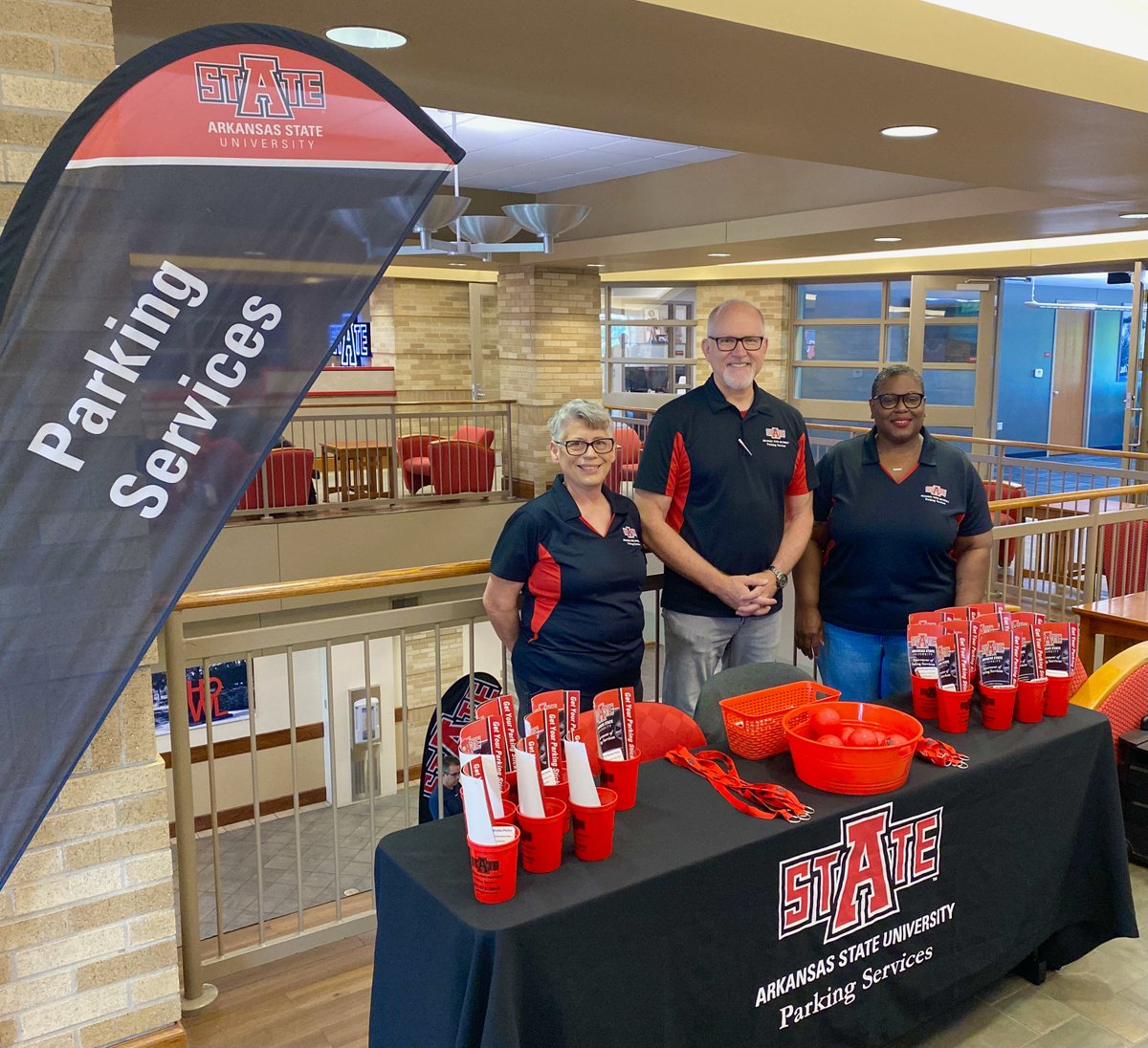 All set for the first A-State New Student Orientation of the season!