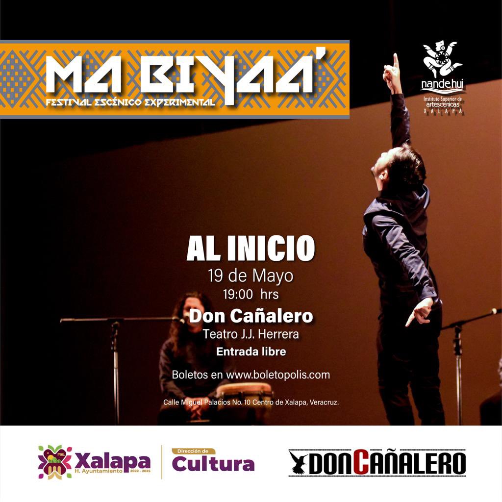 MaBiyaa's tweet photo. ‼️Ma Biyaa’‼️
No te pierdas la función que tenemos preparada para ti el viernes 19 de mayo a las 19:00 horas en el Teatro J.J Herrera.
🔻Participación de Don Cañalero con su propuesta AL INICIO.
ENTRADA LIBRE con boleto de control.
Adquiere tu boleto en https://t.co/IKp89LkEse https://t.co/GqHCWPshmp