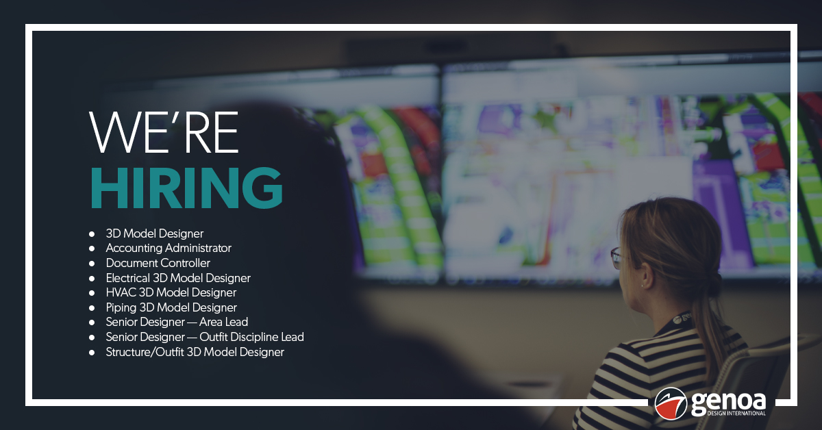 🛳 Are you looking for a rewarding career in the unique shipbuilding industry? Check out our latest job opportunities, and let us know why you're the right fit for our team!

📍 Mount Pearl, NL
📍 North Vancouver, BC

Apply online ➡️ genoadesign.com/careers/

#jobposting