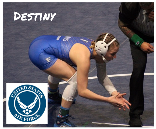 FHSRaccoons's tweet photo. SENIOR SPOTLIGHT:  Join us in celebrating our Class of 2023!  Destiny was a fabulous student athlete at FHS...now she has plans to join the Air Force!  We are so proud of you Destiny!

Senior - email GatesJ@friscoisd.org this week to be in the spotlight https://t.co/HQN8WlDIJe