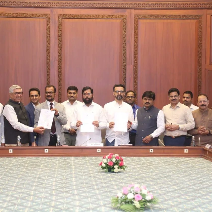 NSDCIndia's tweet photo. Aiming to develop #Nashik as the first quality city in #India, an MoU was signed between the Quality Council of India, National Skill Development Corporation, Nashik Municipal Corporation, CREDAI, Nashik Citizen Forum &amp; Shri Ramakrishna Arogya Sansthan. https://t.co/mrSBknhXrw