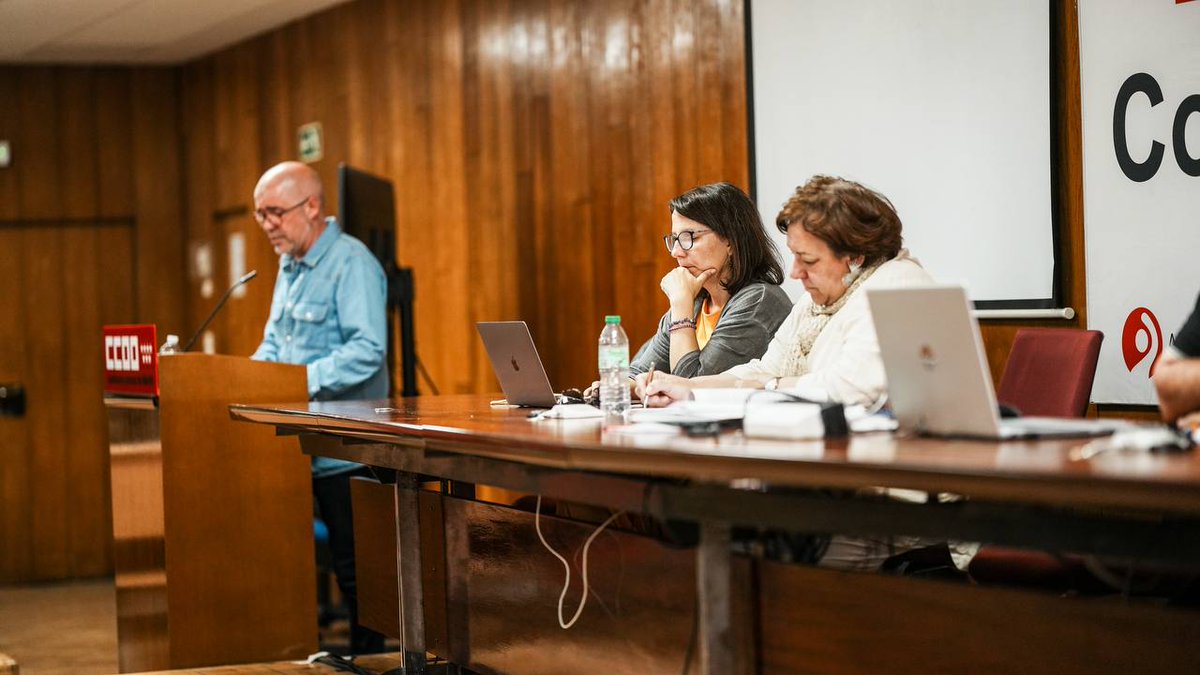 #ÚltimaHora El Consejo Confederal de <a href="/CCOO/">Comisiones Obreras</a> aprueba el texto recogido en el preacuerdo del V #AENC, valorándolo de forma muy positiva.