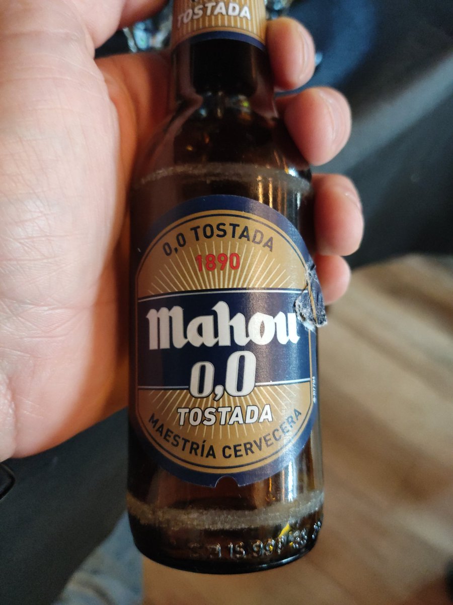 gramenhauer's tweet photo. @mahou_es no está caducada pero he pensado que si. https://t.co/MI6LfmChfT