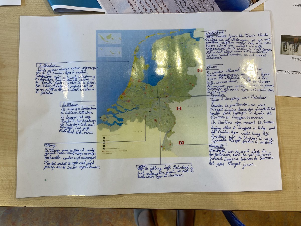 MachteldVerbru1's tweet photo. Vandaag bezoek in St-Bonifatiusschool en Willibrordschool van Stichting Wijs in Utrecht. Geen invulboeken, maar lln die zelf noteren, close reading van moeilijke teksten, veel kennis. Hoge verwachtingen in praktijk: zo knap ⁦@DavevanderGeer⁩ ⁦@Charlotte_tPdL⁩ https://t.co/DbXVQ4jebc
