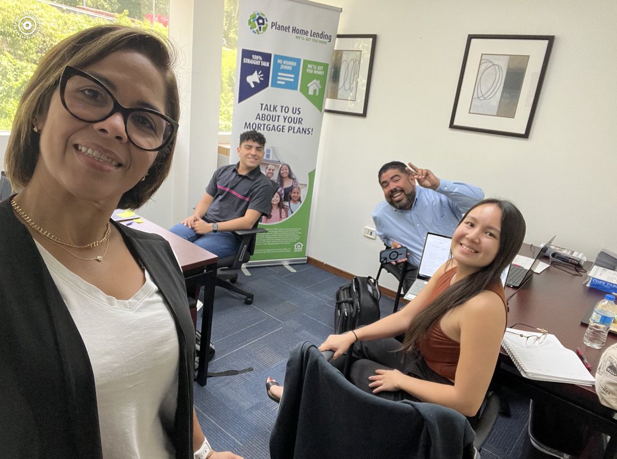 Ya en Puerto Rico 🇵🇷Realtors y clientes si desean comprar casa aquí estamos para ayudarles!!!! Llámanos. 

Leticia Santiago
Mortgage Loan Officer
(787)635-3028 
NMLS #306721
lsantiago@planethomelending.com

Ricardo Maldonado
Retail Branch Manager
(407)924-3268
NMLS#431506