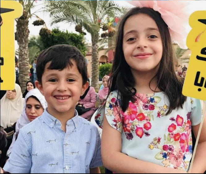 DCIPalestine's tweet photo. Hajar Khalil Salah Al-Bahtini, 4, brother and sister Ali, 8, and Mayar Tariq Ibrahim Izzuddin, 10, and Iman Alaa Atta Adas, 17, were killed by Israeli airstrikes early this morning as US-sourced Israeli warplanes targeted residential buildings in Gaza. https://t.co/Ni43cthauf https://t.co/ImJSTtkA1A