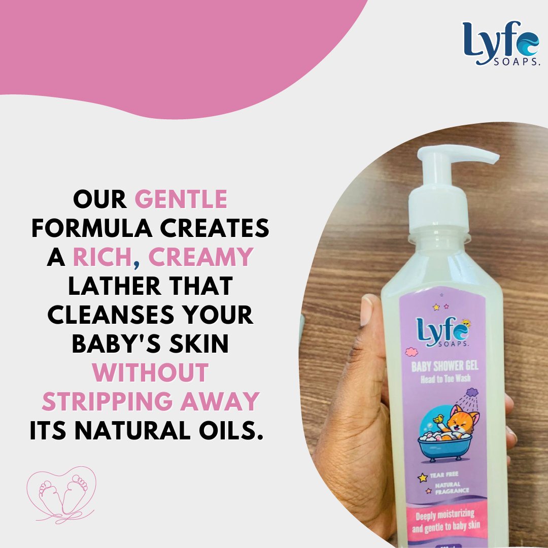 lyfesoaps's tweet photo. We understand that your baby's skin needs special attention and care, which is why our baby shower gel is made with only the highest quality ingredients to ensure it's gentle yet nourishing. WE CARE
#lyfesoaps
#Chooselyfesoaps https://t.co/moOYkIuVUf
