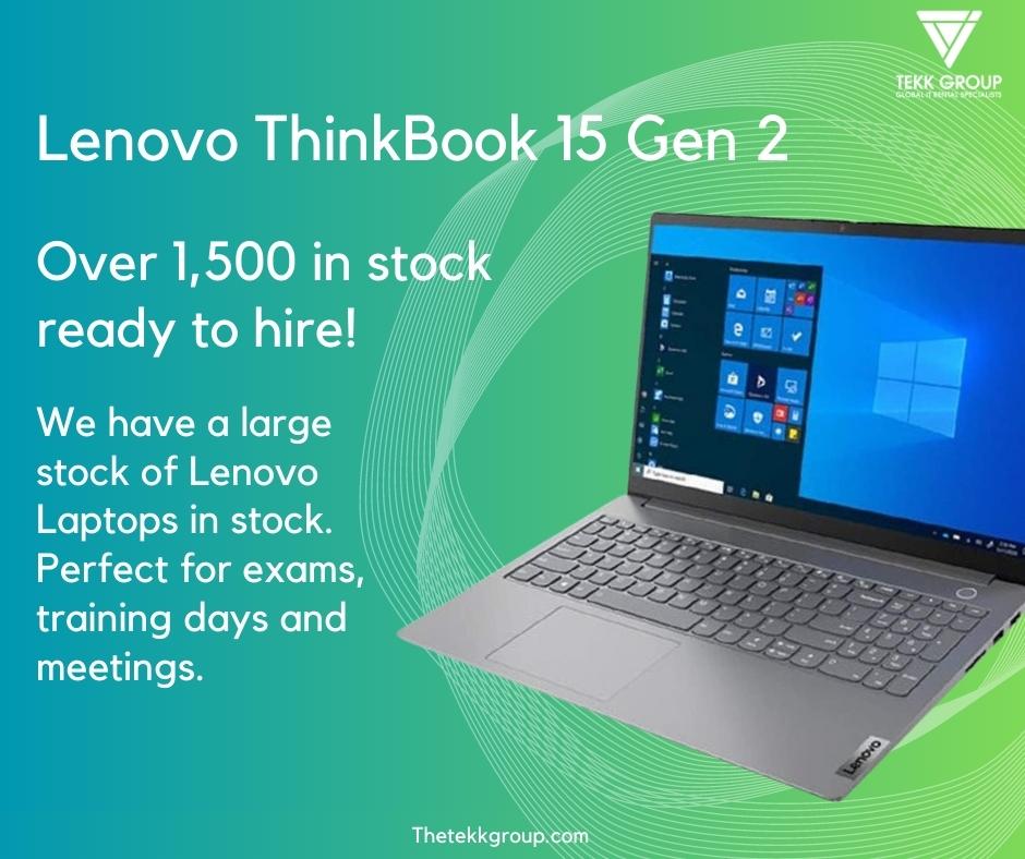 thetekkgroup's tweet image. We now stock over 1,500 #Lenovo ThinkBooks ready for your next Exam, Meeting or Training days. A perfect uniform finish to any event needing a large number of Laptops. Get in touch for a quote today!
thetekkgroup.com  0800 014 8084
#eventprofs #Laptops #examprep #ThinkBook