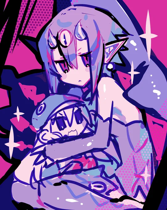 no one requested desco and i really wanted to draw desco so heres a 20min sketch of her :)