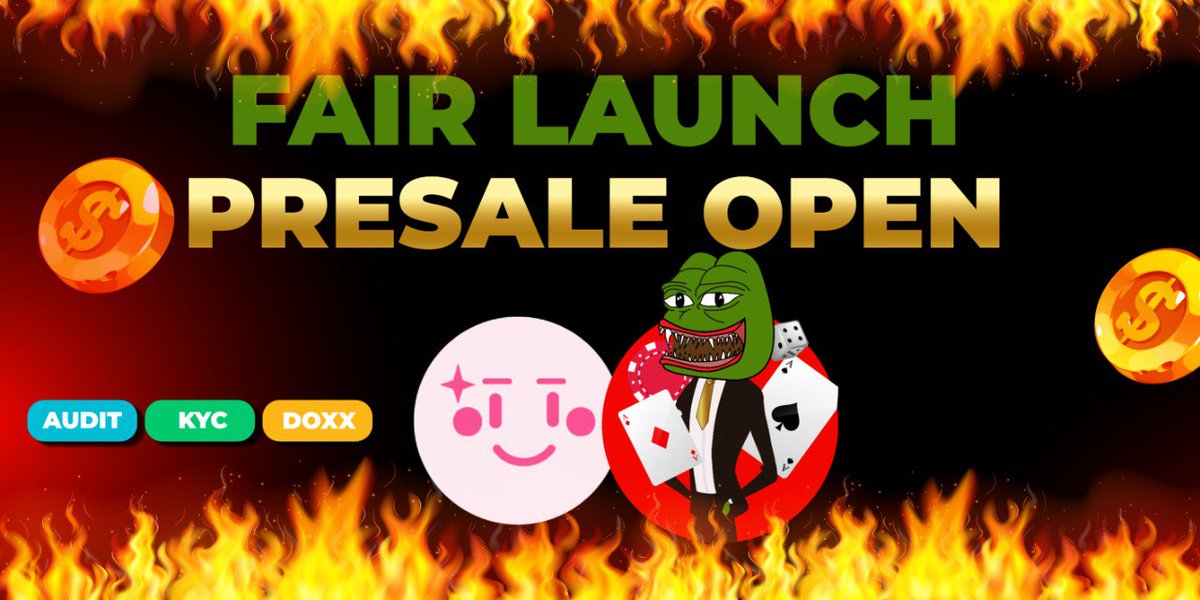 🔶💲EVILPEPE🤬 - Presale - BSC 
pinksale.finance/launchpad/0x3B…
✅ CMC, CG Fastracked and Trending Planned! 
✅ Renounced 
t.me/EvilPepeOffici…
<a href="/EvilPepe_BSC/">EvilPEPE</a>
#BSC #PinkSale #PancakeSwap
#Fairlaunch #DEX #Uniswap #btc #bnb #Binance #Launchpad #NewProject #bscproject #bscgems #Airdrop