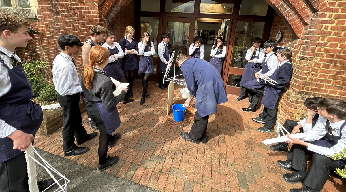 Bridge testing on an unexpectedly sunny afternoon.