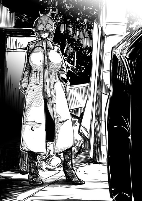 見たかった映画見れました
トレンチコートの怪人です 