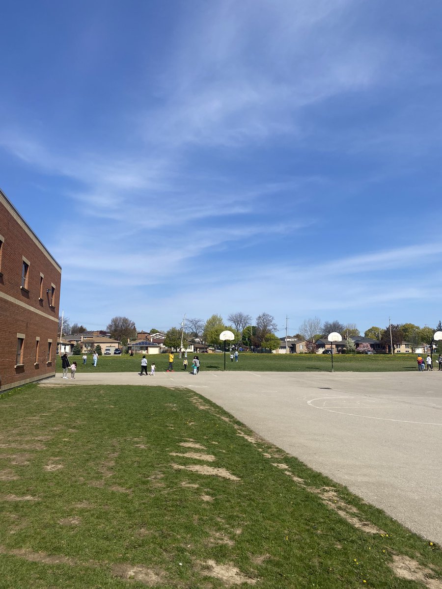 Classes at @cb_stirling are teaming up this week to participate in an outdoor literacy scavenger hunt. #outdoored @RSHWDSB #literacy