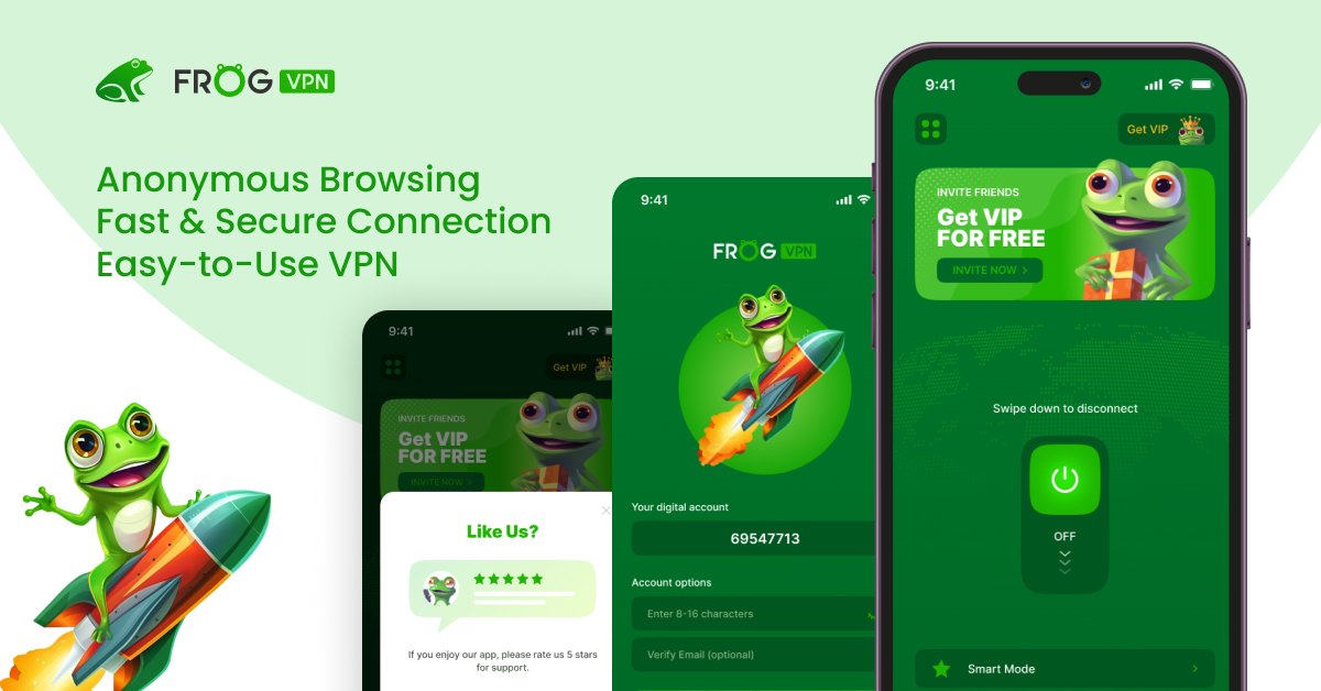 webcapitan's tweet photo. Our Webcapitan team developed a new UI/UX design for Frog VPN!  We used a green color scheme to create a sense of calmness and security, making browsing with Frog VPN a comfortable experience.
#Webcapitan #UIUXDesign #WebDesign #WebDevelopment https://t.co/H2k3qCISbu