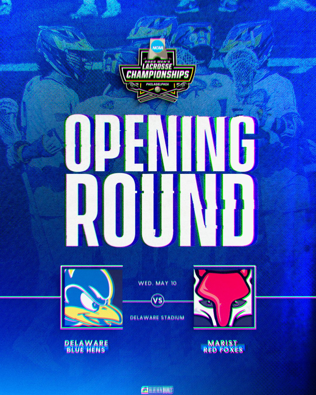 VisitWilmingtonDE on Twitter "The UDelaware Fightin' Blue Hens earned a spot in the 2023 NCAA