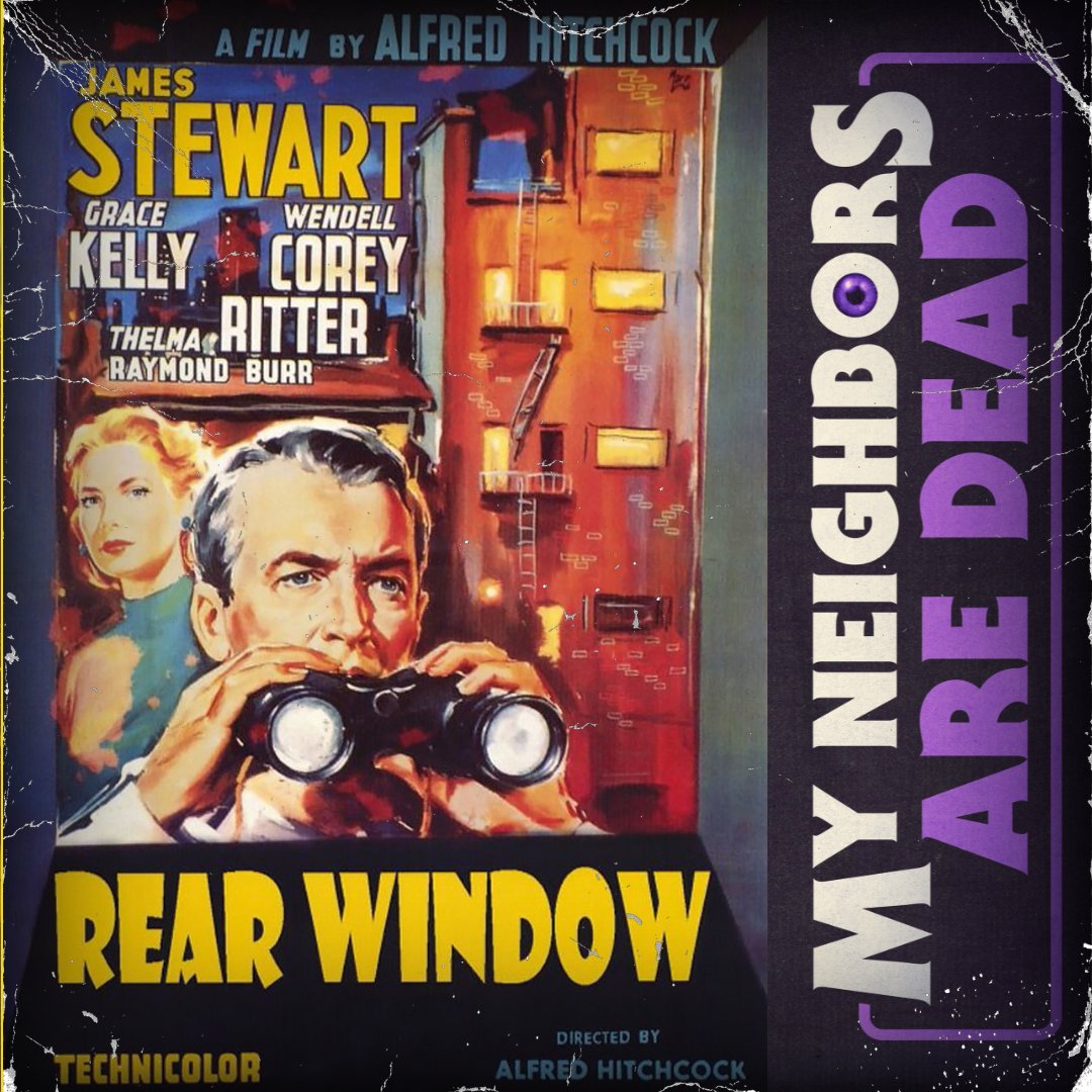 This week Adam heads to New York City to talk to candidates for the new HOA (<a href="/HitchCocktails/">Hitch*Cocktails</a> own <a href="/bri_fitz_p/">Bri Fitzpatrick</a>, Alli Stark, and C.J. Tuor) in a neighborhood that just experienced a murder in this Rear Window themed episode. Don't miss it! 

#horror #hitchcock