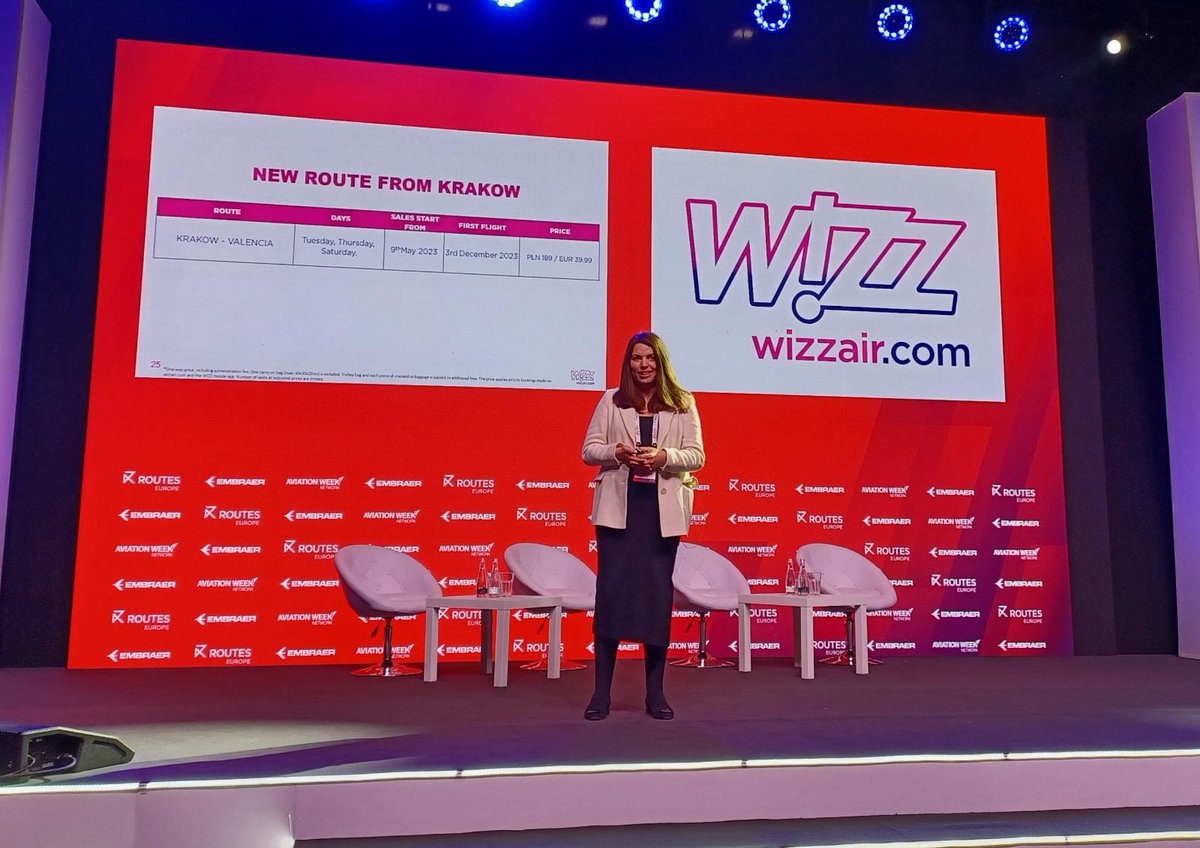 Último anuncio de <a href="/wizzair/">Wizz Air</a>  con dos nuevas conexiones aéreas a #València.

¡Estamos de enhorabuena y mejor conectados con el mercado polaco! ✈️