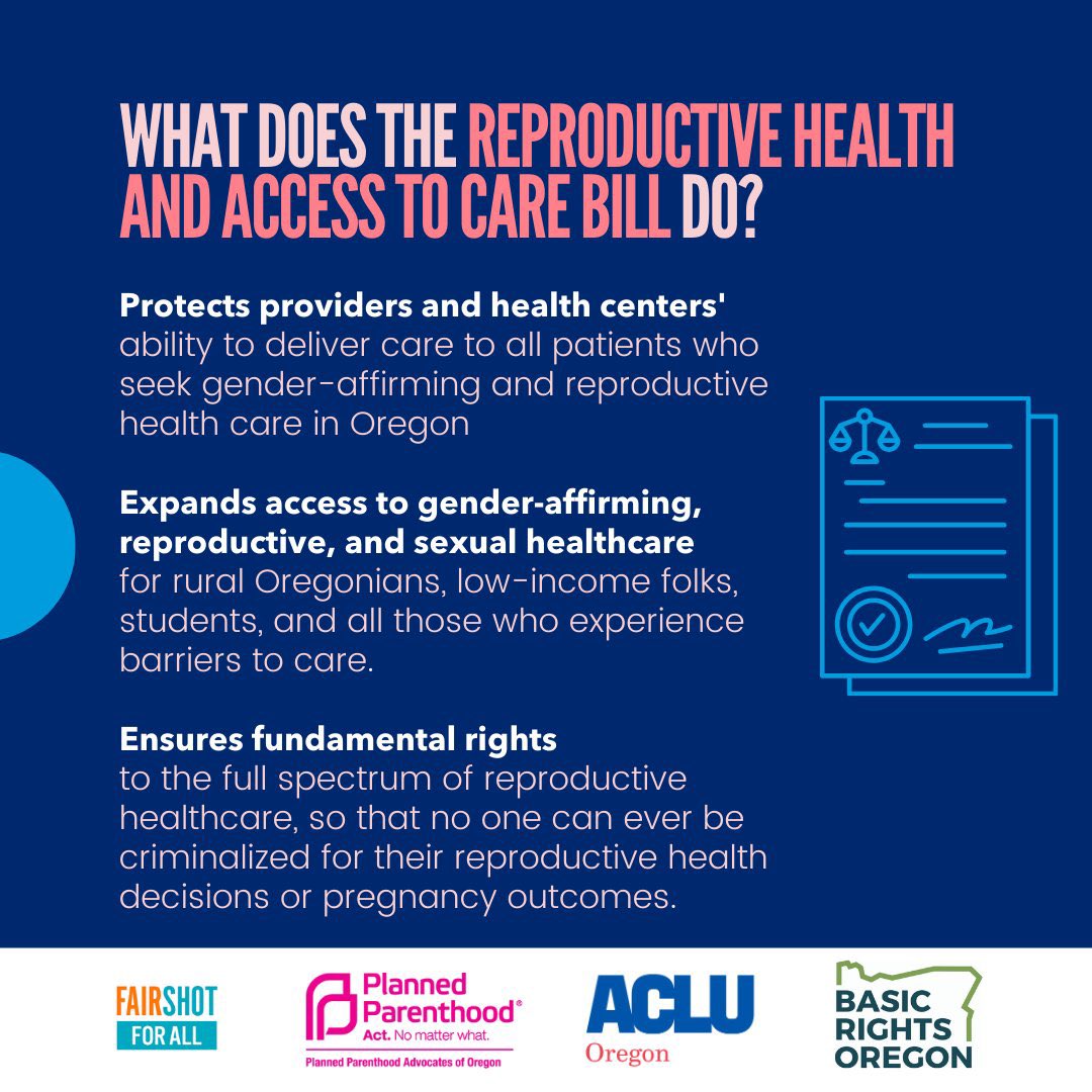There is A LOT of misinformation about HB 2002. Here is the truth!

#HB2002 #AbortionIsHealthcare #genderidentity #reproductivehealth