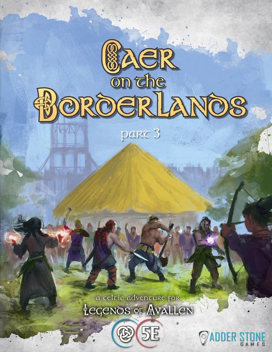 Modiphius's tweet photo. This is part 3 of Caer on the Borderlands, a three-part adventure available for free! Play it with 5E or the Celtic-Roman fantasy RPG, Legends of Avallen!
🇬🇧 https://t.co/6ktF0mUKGd
🇺🇸 https://t.co/si8KQnSGR5
#ttrpg #rpg #legendsofavallen https://t.co/eYmiudwNeo