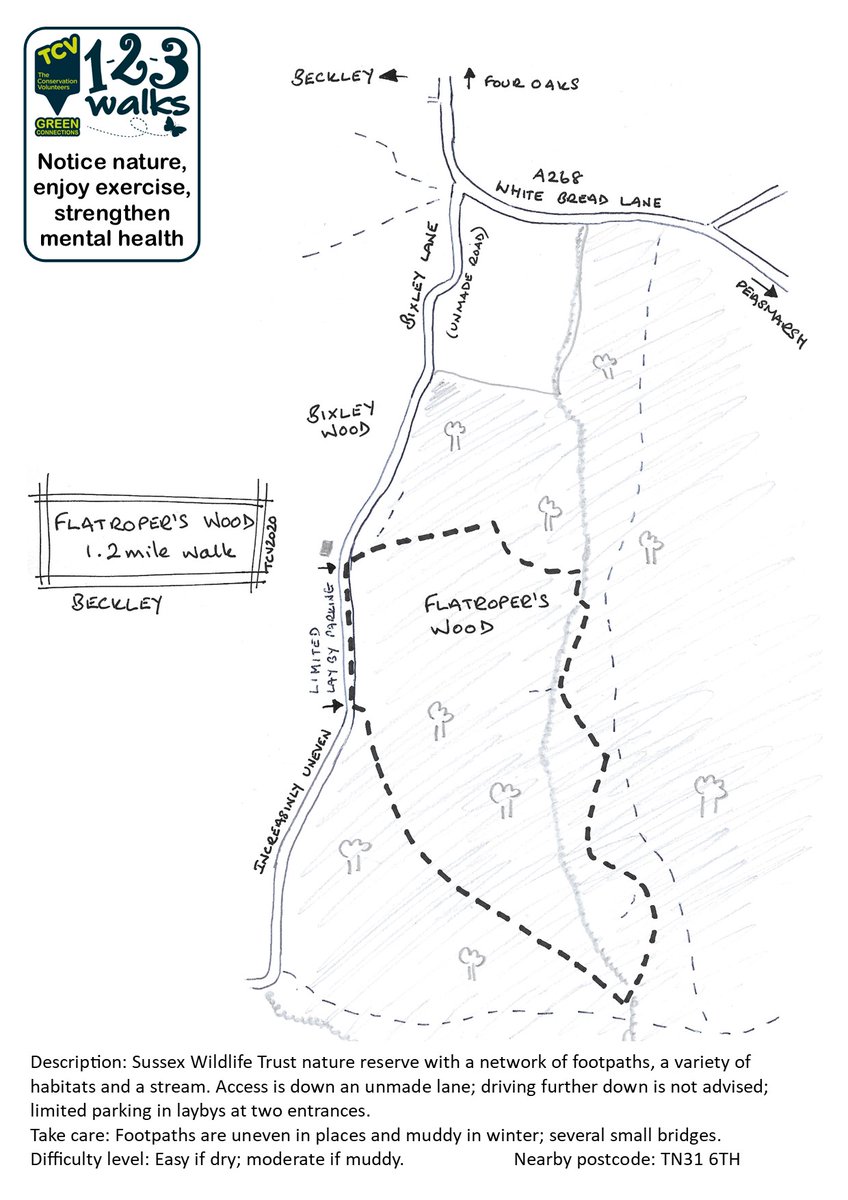 Wildflower Spotter for Flatropers Wood #Beckley.
Pop over to the 123 Walks FB page for lots more photos and even more local Wildflower Spotter Sheets.