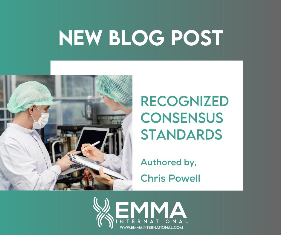 Are you bringing a medical device to market? Make sure you're aware of all the regulations and standards required for FDA compliance.  Full blog here: emmainternational.com/recognized-con…… 

#FDAcompliance #medicaldevice #regulations #consensusstandards