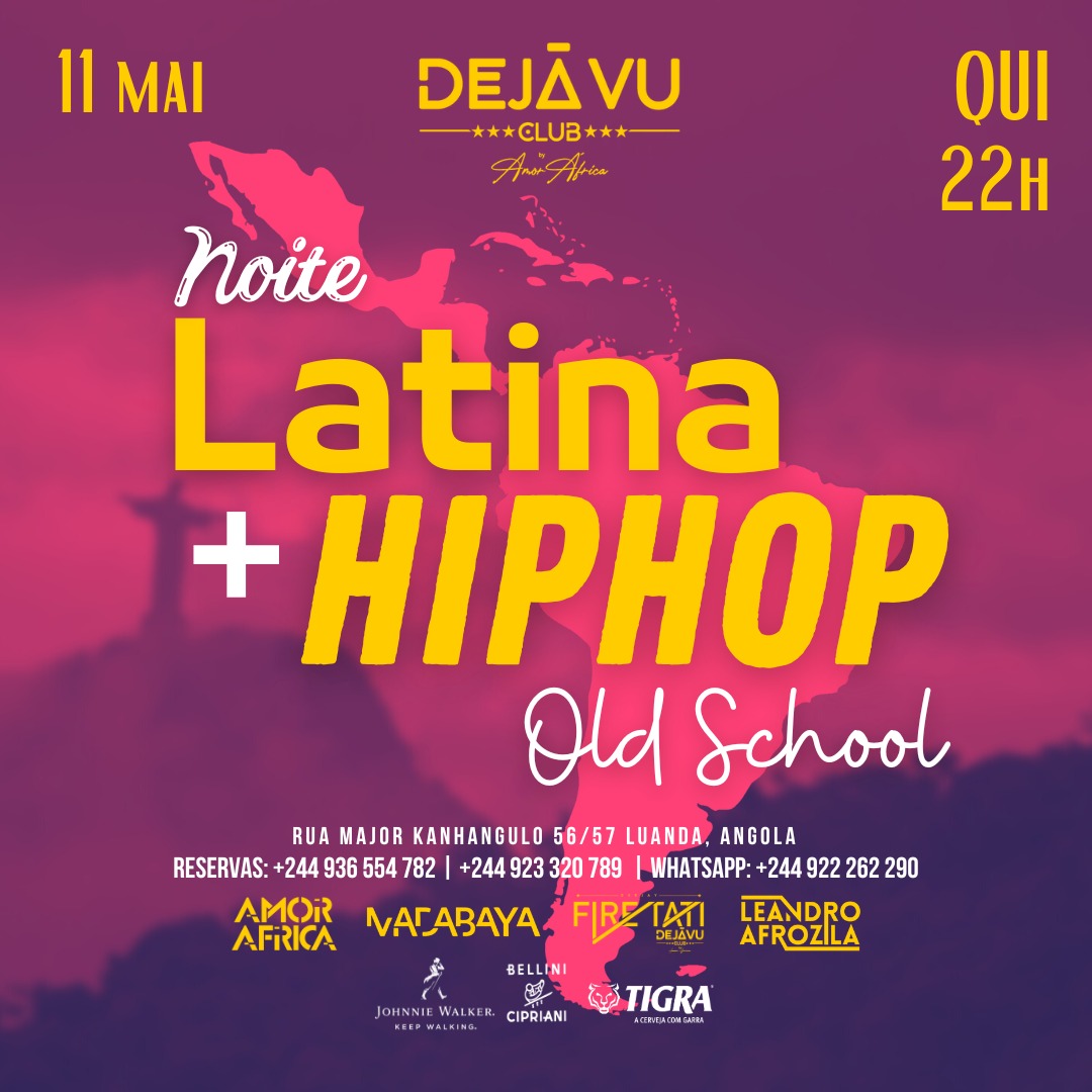 Club3Dejavu's tweet photo. 🌟🔥 A Dejavu Club traz a união perfeita entre a Noite Latina e o Hip Hop Old School! 🎉💃🕺

Djs:@djamorafrica.official @djfiretatiofficial @djleandroafrozila_official
@djmadabaya

Reservas : 927967587 - 936 554 782

#DejavuClub #NoiteLatina #HipHopOldSchool #Angola #Ritmos https://t.co/lTNAcaY0Ro