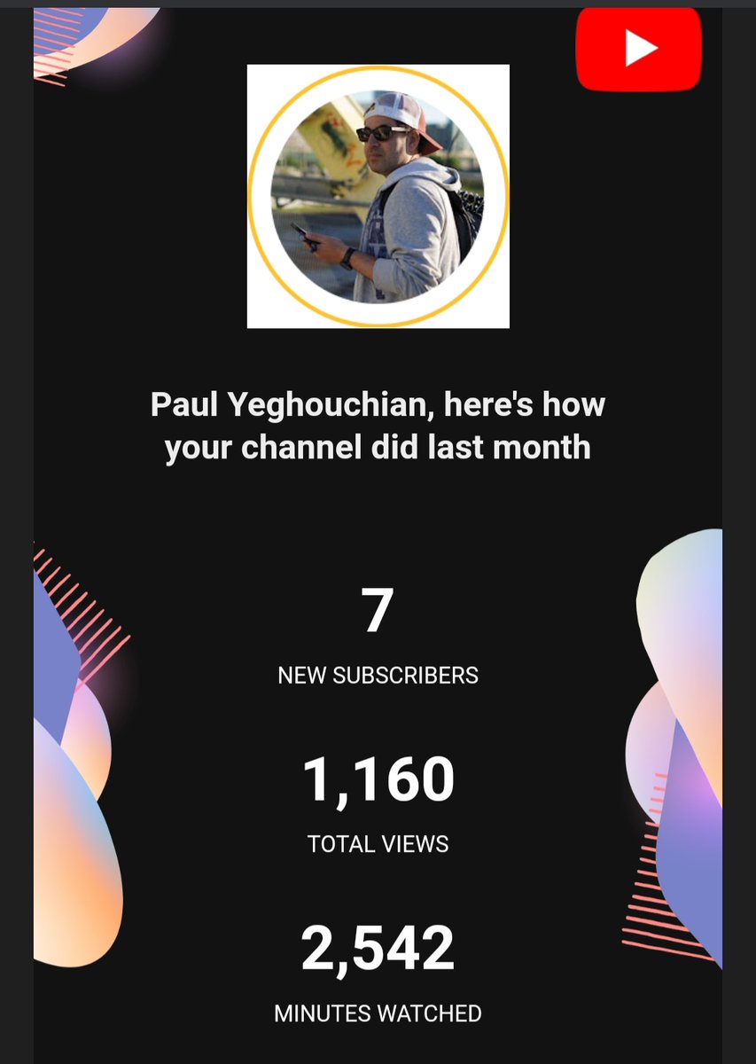 PaulGuch's tweet photo. Tx everyone for watching!
@YouTubeCreators
#nosmallcreator
#youtubecreator https://t.co/OKc1udKto3