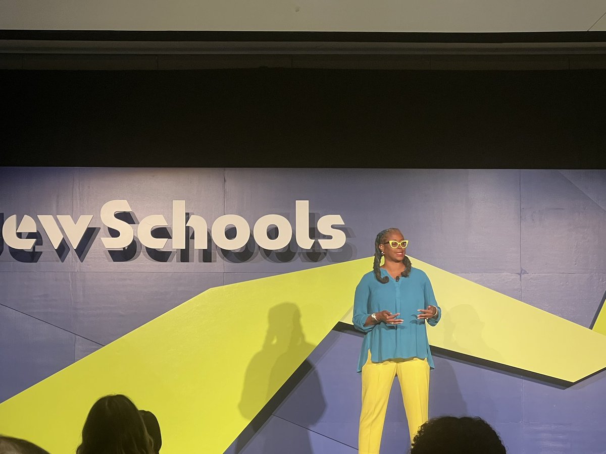 “How are we engaging young people for the work that matters most to them” -<a href="/BroussardRhonda/">Rhonda Broussard she | her | hers</a>. It’s always a blessing to hear from this phenomenal leader. <a href="/PurduePolyHS/">PurduePolytechnicHS</a> has been blessed to work with her &amp; her team <a href="/wearebeloved_us/">Beloved Community</a> to advance equity in our schools! #NewSchools25