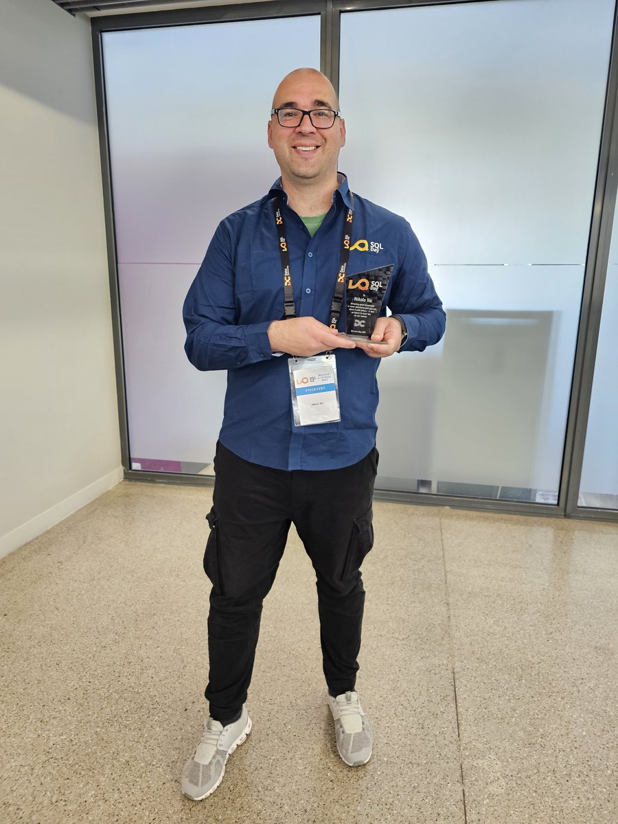 DataMozart's tweet image. Had an absolute blast presenting at #sqlday in Wroclaw about #PowerBI performance!
Thanks to all the organizers of this amazing event and especially to all who joined the session, both in person and virtually - I enjoyed each and every minute!
See you all next year again!