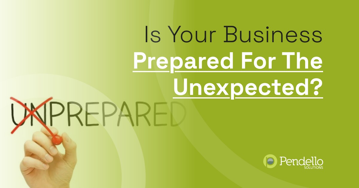 Pendello's tweet photo. Is your business prepared for the unexpected? From natural disasters to cyberattacks, there are many potential threats that can disrupt your operations. Learn the importance of preparedness planning. #BusinessPreparedness #DisasterPlanning #Cybersecurity https://t.co/QVc9dxNmqE https://t.co/hatBg64Jck