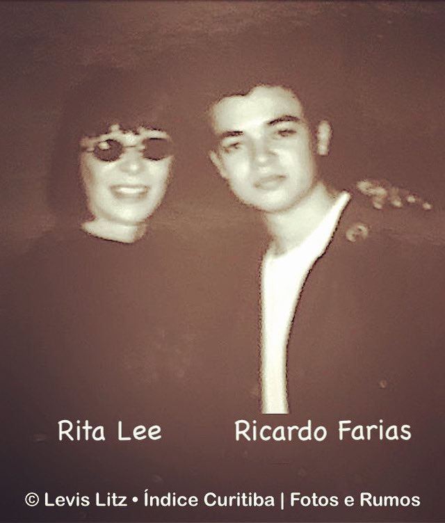 LevisLitz's tweet photo. Morre a rainha do rock brasileiro, Rita Lee, aos 75 anos - Um dos maiores ícones da música brasileira. Rita Lee deixa um imenso legado no cenário cultural do país.Tive a oportunidade de registrar esse momento da maravilhosa Rita Lee com o meu primo Ricardo Farias. https://t.co/QB945fuR3D