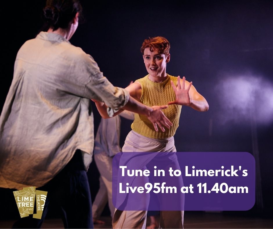 Tune in to @Live95Limerick this morning to hear @CathYoungDance chat about her production A Call to You. There’s still time to get tickets for tonight's performance, Thursday 11th May. 🎟 bit.ly/3KQpIof #ACallToYou #Dance #LimeTreeTheatre #Limerick