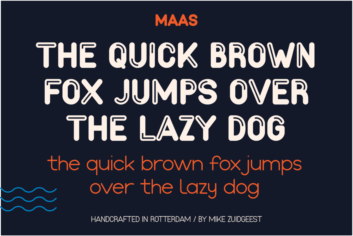 designbymike's tweet photo. Introducing Maas - a handcrafted sans-serif round font family created by Mike Zuidgeest in Rotterdam. With 18 styles, it's perfect for marketing campaigns and advertising. #MaasFont #Typography #Design #Advertising #Marketing #SansSerif https://t.co/pBUq5k8XCJ https://t.co/XACqBfYweP