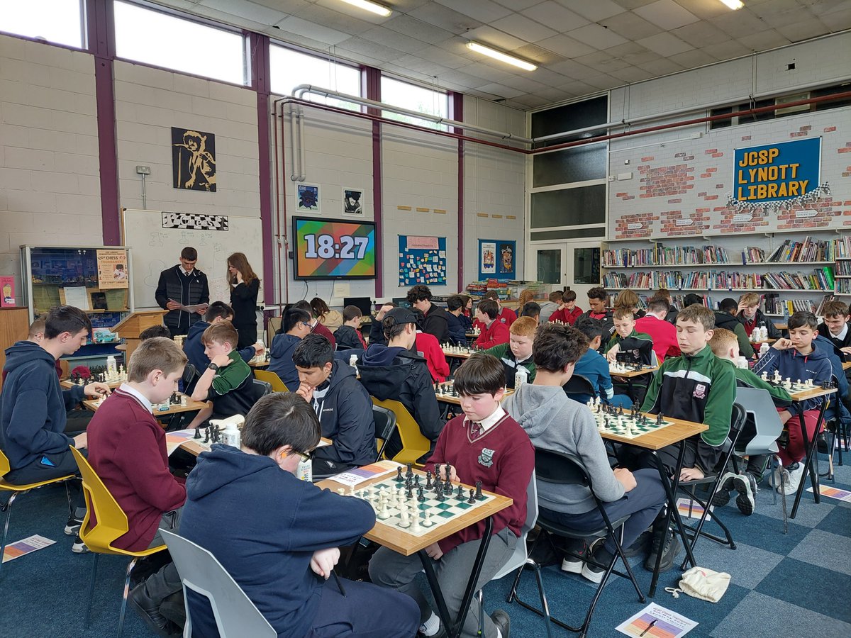 JCSP Library Clogher Road (@jcsplynottlib) on Twitter photo Great buzz in the JCSP Lynott Library this afternoon as students from <a href="/BFTLibrary/">JCSP Library BFT</a> <a href="/kylemorelib/">JCSPLibrary KC</a> <a href="/stkilianscslib/">JCSP Library SKCS</a> & our own <a href="/ClogherRoadCC/">Clogher Road Community College</a> Chess Team participated in a <a href="/jcsplibraries/">JCSP Library Project</a> Chess Tournament βοΈππ€π©Άπ Great buzz in the JCSP Lynott Library this afternoon as students from <a href="/BFTLibrary/">JCSP Library BFT</a> <a href="/kylemorelib/">JCSPLibrary KC</a> <a href="/stkilianscslib/">JCSP Library SKCS</a> & our own <a href="/ClogherRoadCC/">Clogher Road Community College</a> Chess Team participated in a <a href="/jcsplibraries/">JCSP Library Project</a> Chess Tournament βοΈππ€π©Άπ
