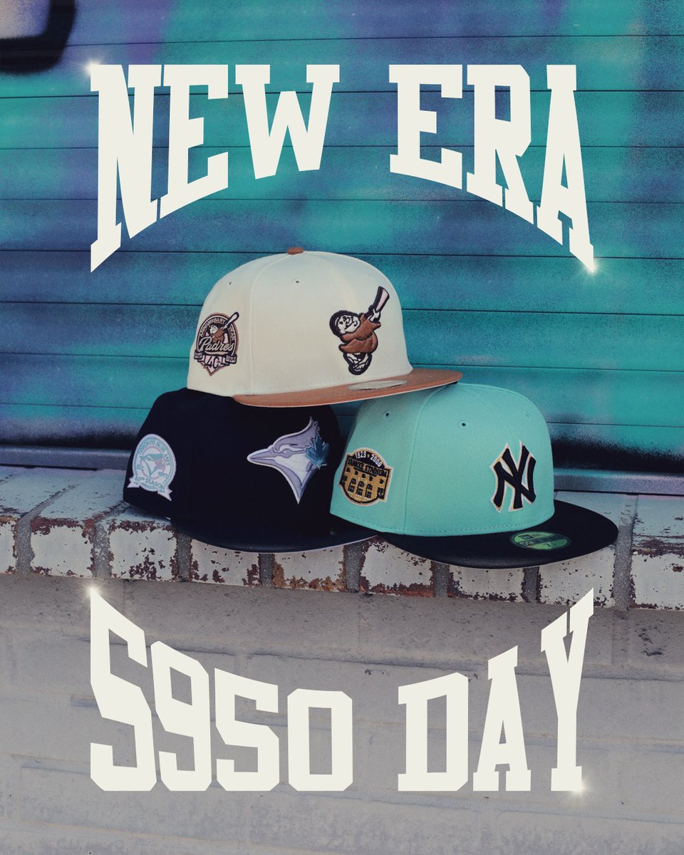 5/9 : C’EST LE 59FIFTY DAY 🧢  

Journée de légende pour une légende. Vous aussi, mettez en avant l’histoire, la communauté streetwear et le style de l’iconique 59Fifty Fitted en célébrant le #59FIFTYDay ! 🎉  

<a href="/neweraeurope/">neweraeurope</a> | #newera