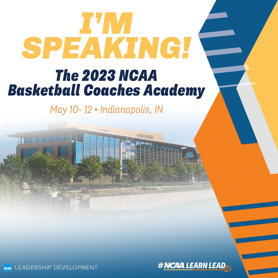 JackieCarson22's tweet image. Looking forward to speaking to a great group of men’s and women’s college coaches tomorrow in Indianapolis!!

#BeDISTINCT #NCAALearnLead #NCAABCA2023
