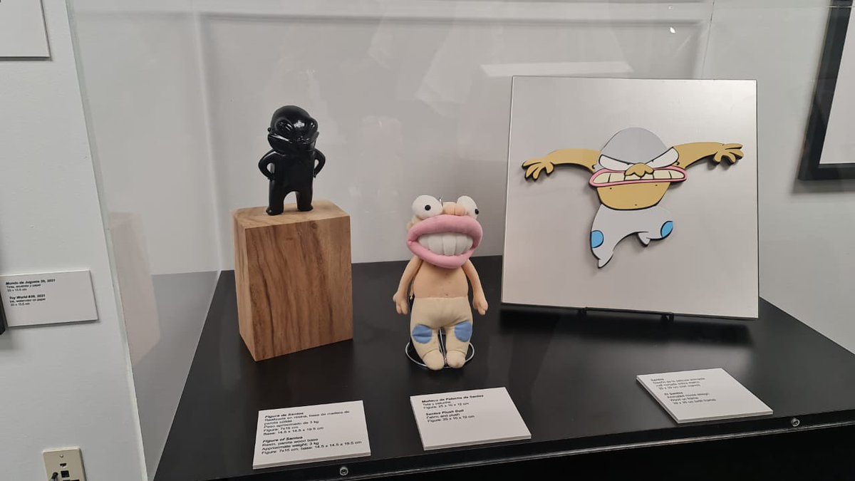 emoctezumab's tweet photo. Me invitaron a conocer la exhibición de Trino en @ComicConMuseum. Es primera vez se expone obra de un artista mexicano.

Sin duda, la caricatura comunica muchísimo de nuestra cultura y debemos festejar que @trinomonero sea  reconocido en EUA.

¡Enhorabuena! https://t.co/XLkqnc3XFl