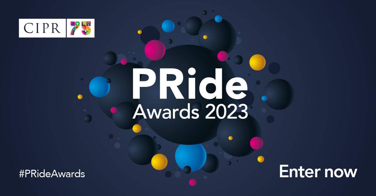 CIPR_NorthEast's tweet photo. We’re looking for the stars of consumer PR! Have you and your team ran a truly engaging Consumer Relations Campaign that promotes a product or service to consumers with impressive results? Enter your work into @CIPR_Global #PRideAwards https://t.co/F3AsNQBYMS https://t.co/IMaunsliPQ