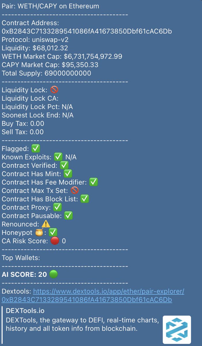 $Capy yielded over 100x in 24hrs